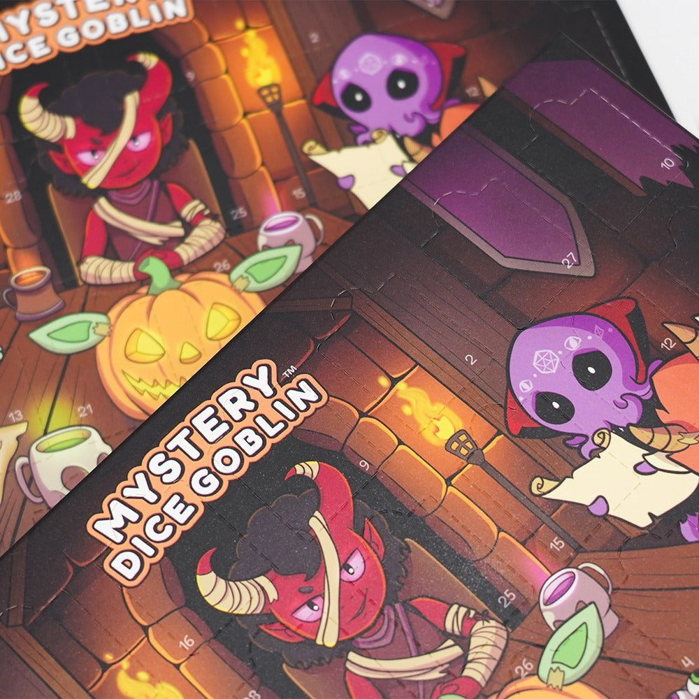 Halloween Dice Advent Calendar