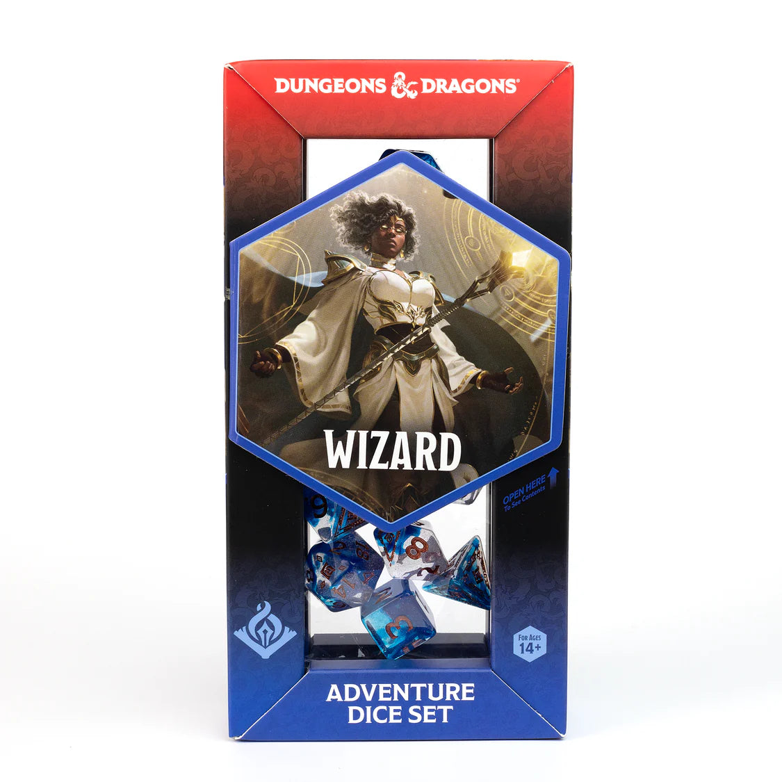 D&D Adventure Dice - Wizard: Blue (Reprint)