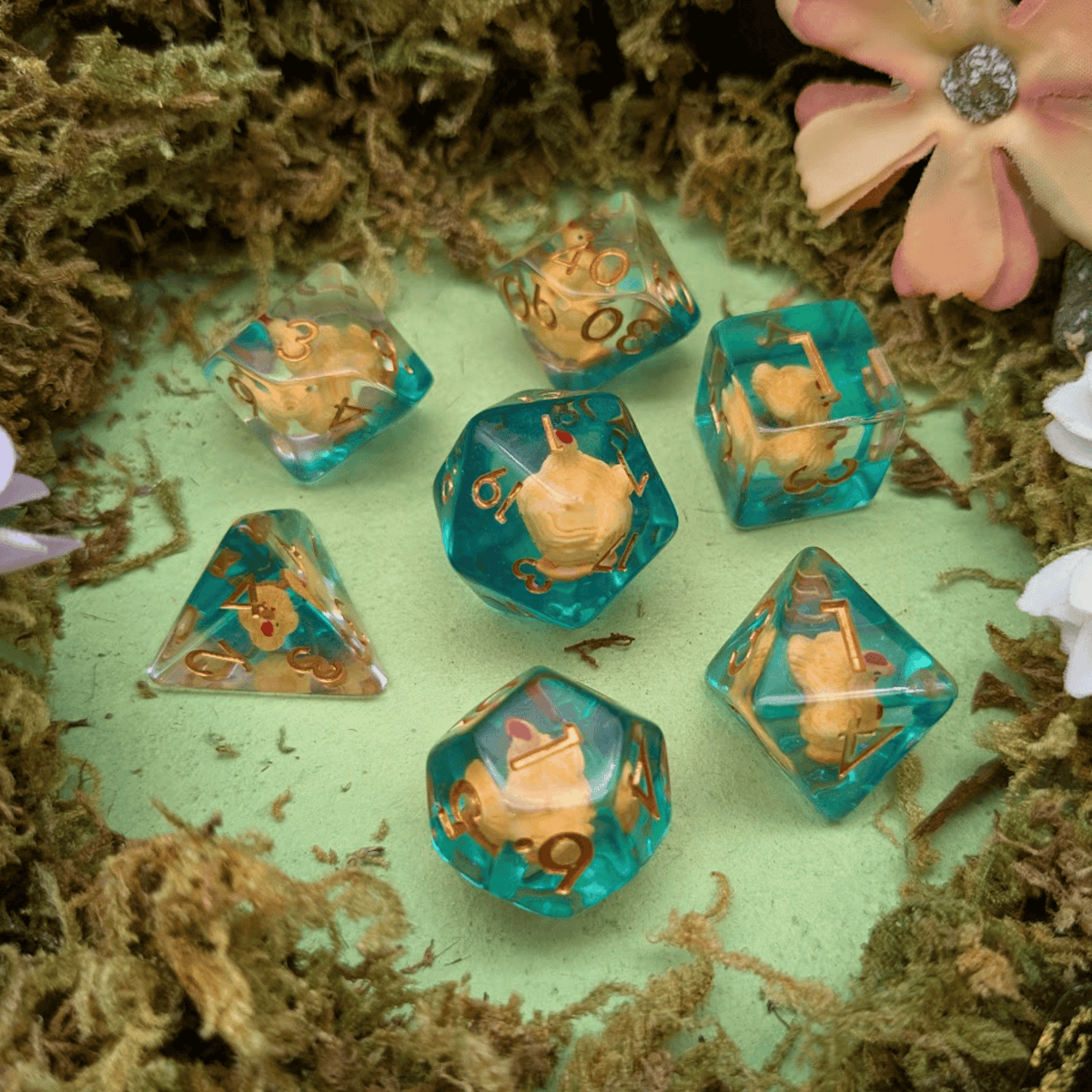 Chirpy Chicken Inclusion Dice Set