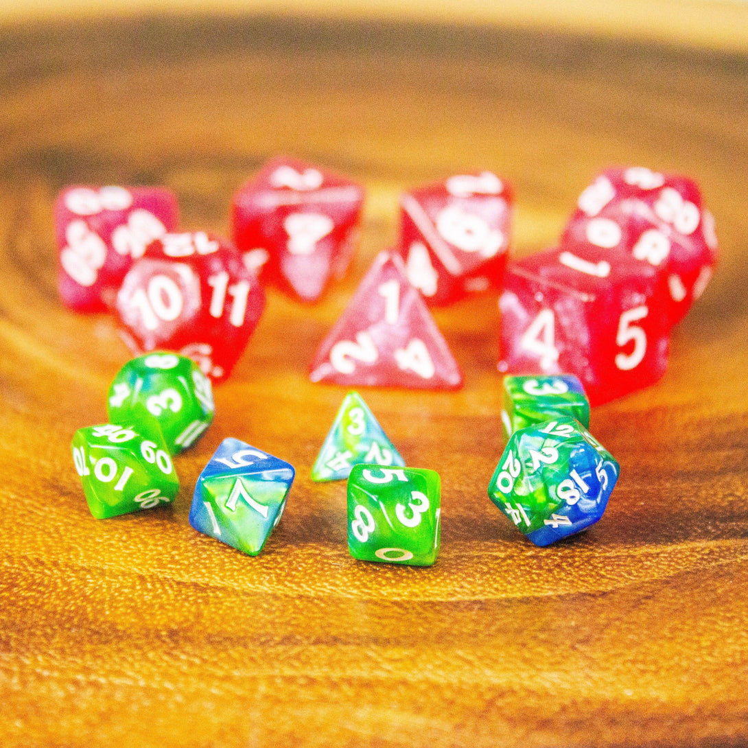 Mystery Mini Dice! Full Set of RPG dnd Dice Dungeons and Dragons Miniature Dice - MysteryDiceGoblins