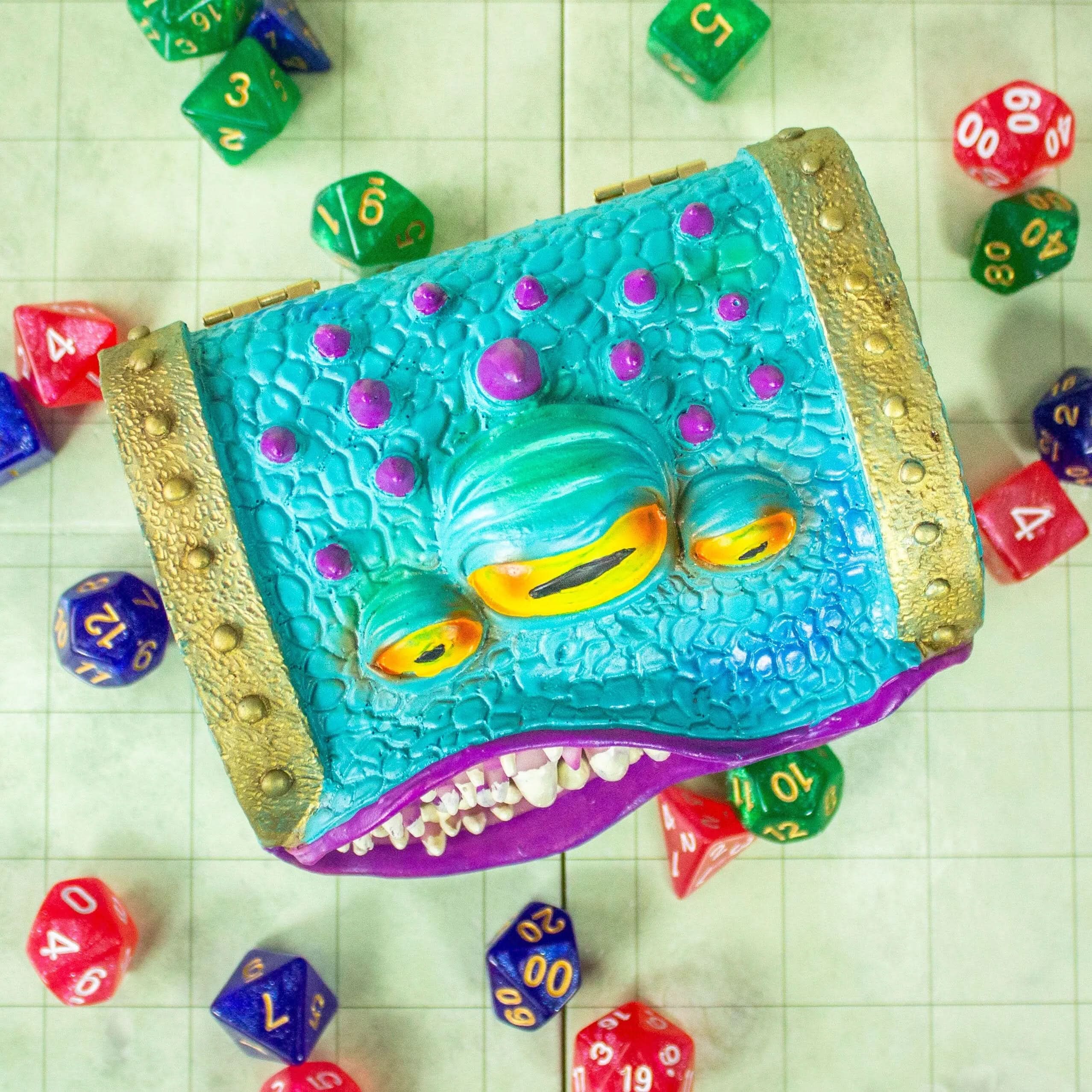 Mimic Dice Chest