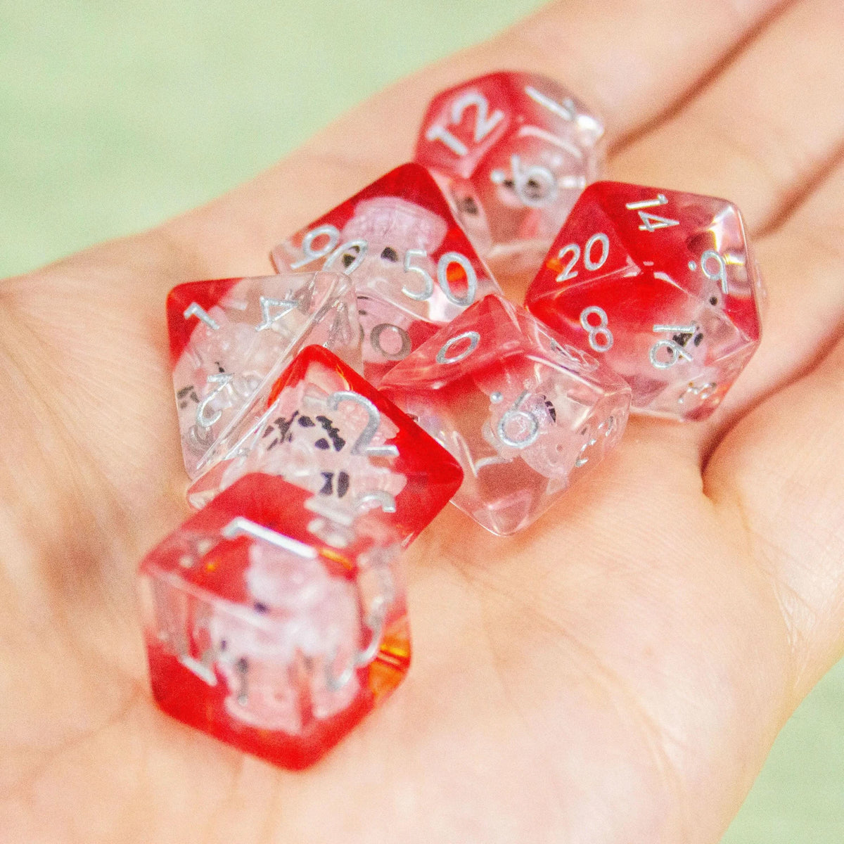 Ghost Halloween Dice Set