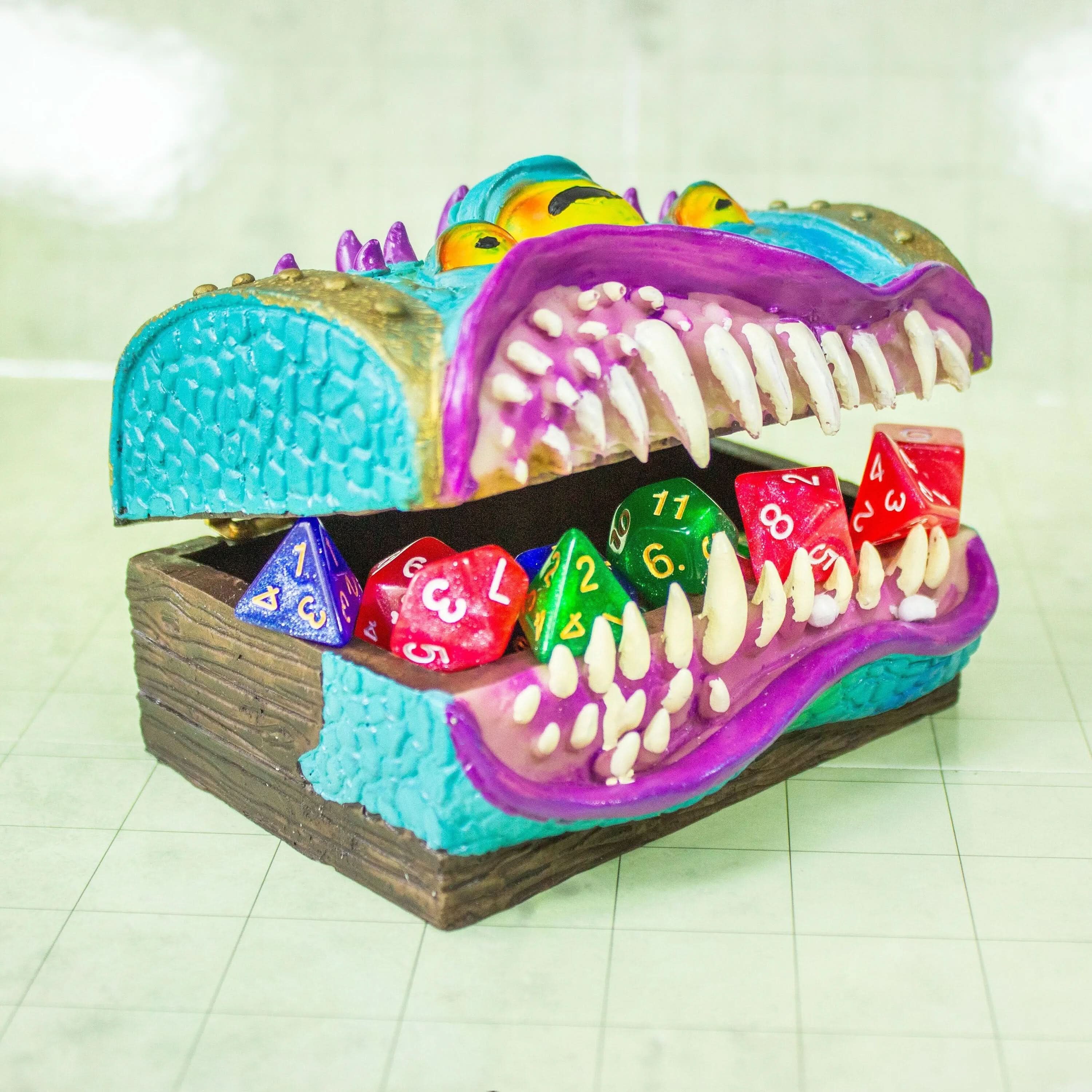 Mimic Dice Chest