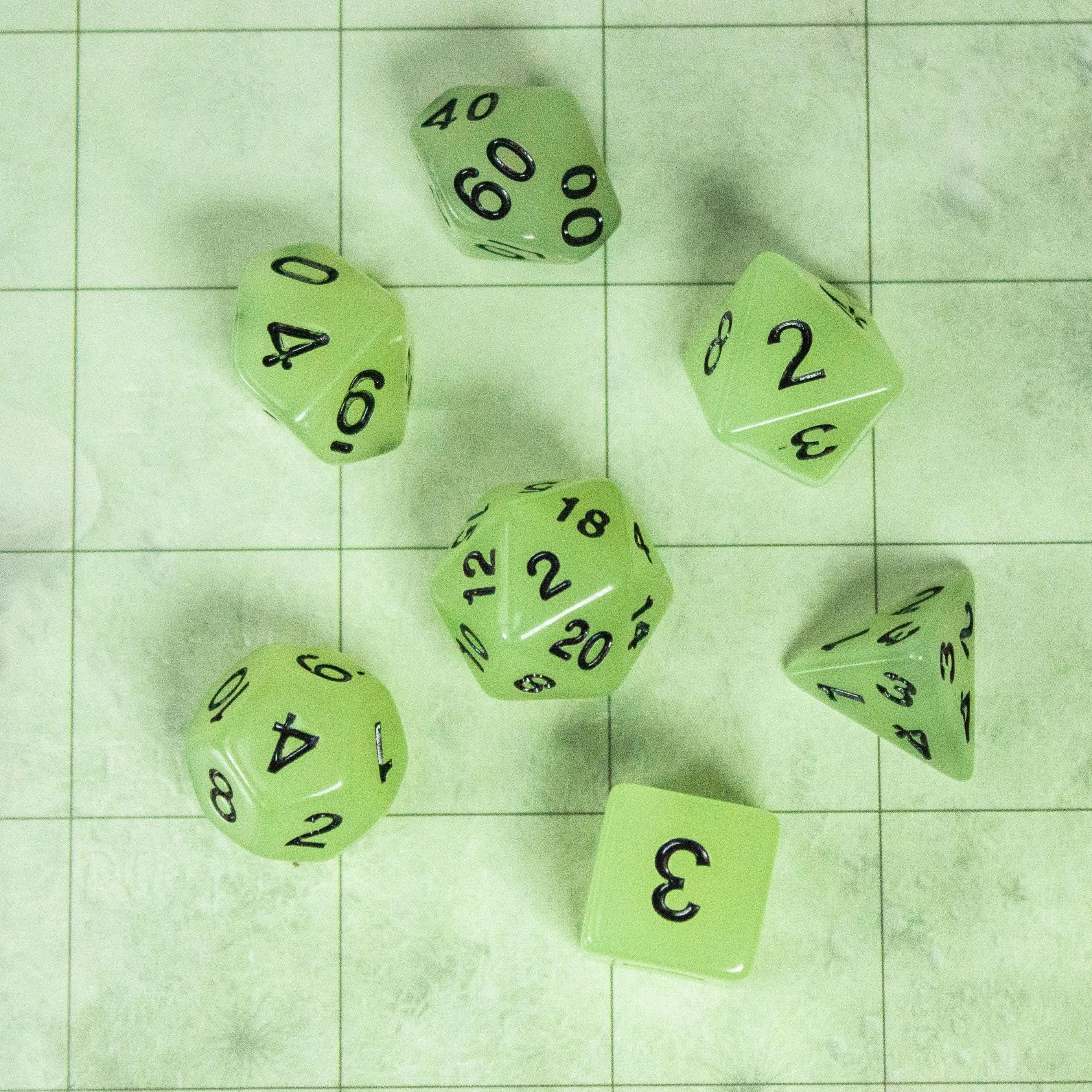 Mystery Glow In The Dark Dice