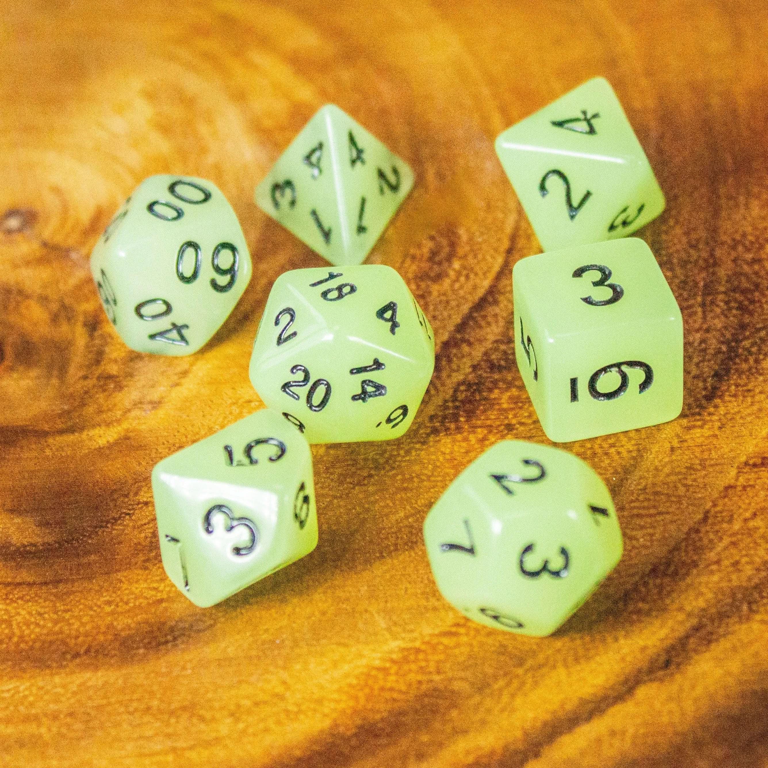 Mystery Glow In The Dark Dice
