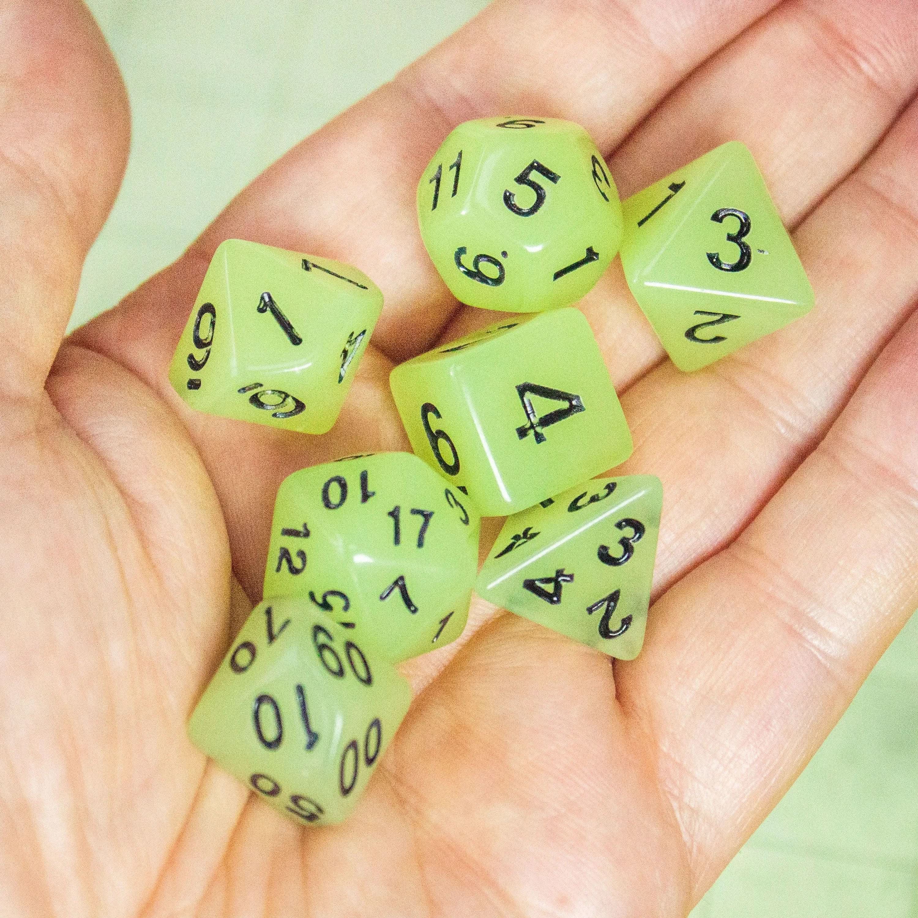 Mystery Glow In The Dark Dice