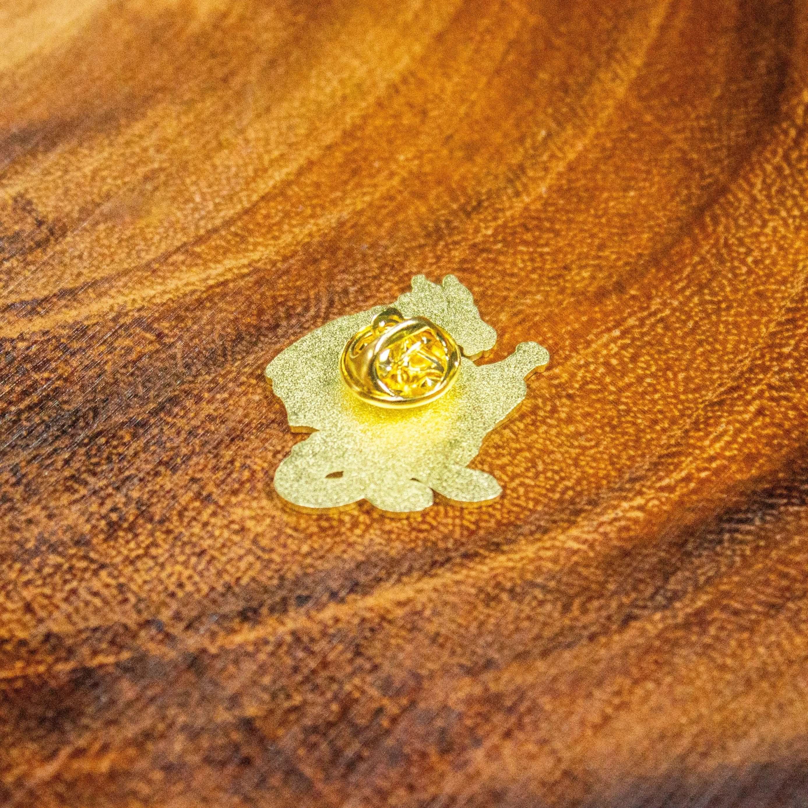 Wine Dragon Pin