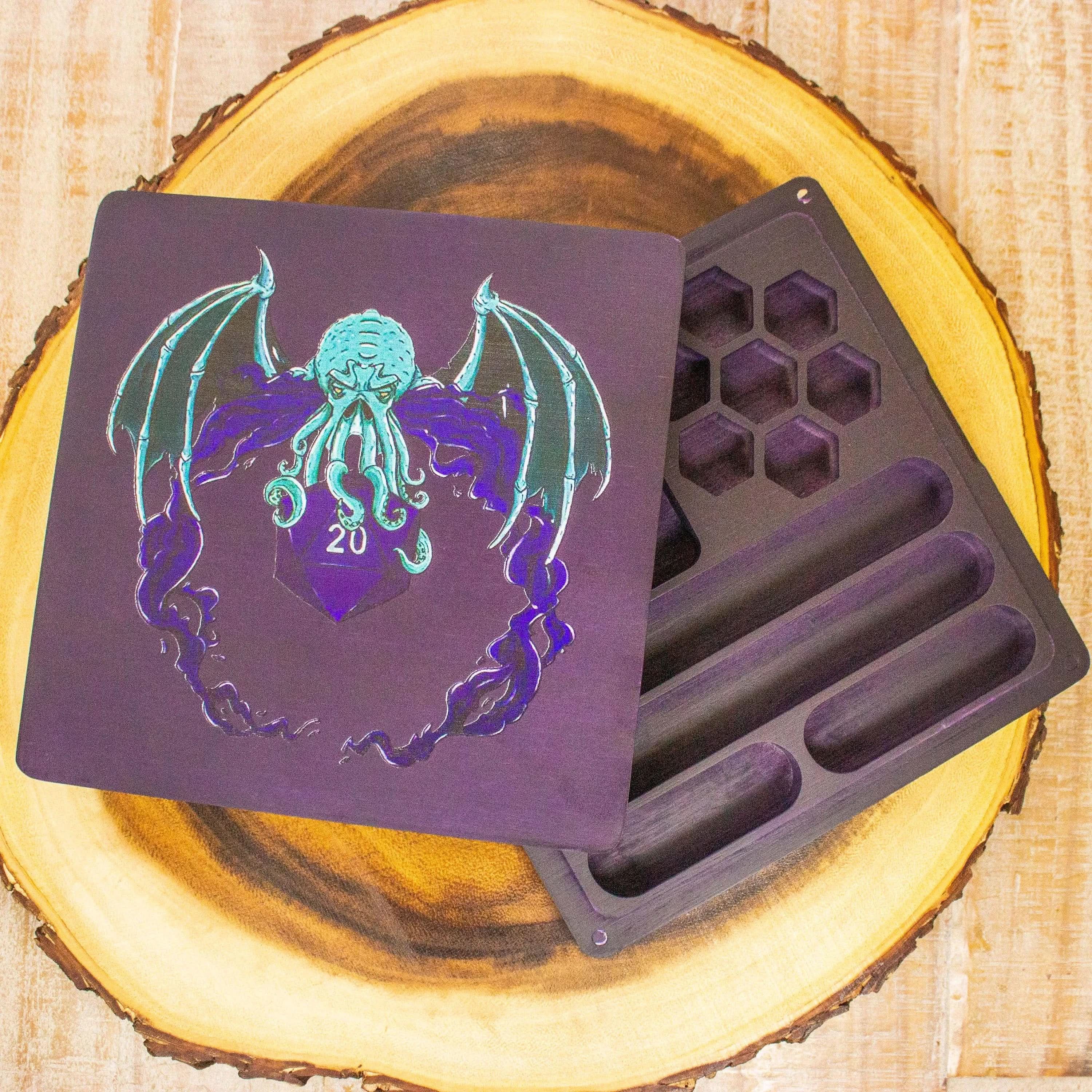 Wooden Dice Box