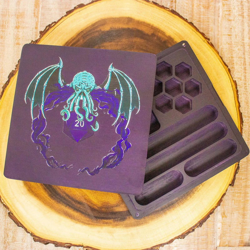 Wooden Dice Box