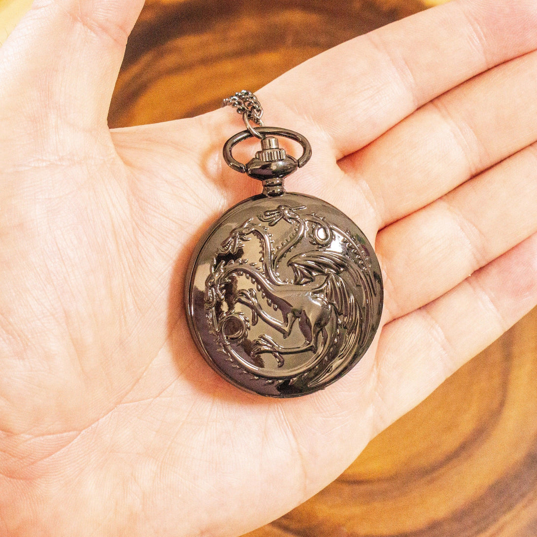 Dnd Pendant Necklace Opens and Closes with Chain can hold mini dice Perfect Dungeons and Dragon Gift - MysteryDiceGoblins