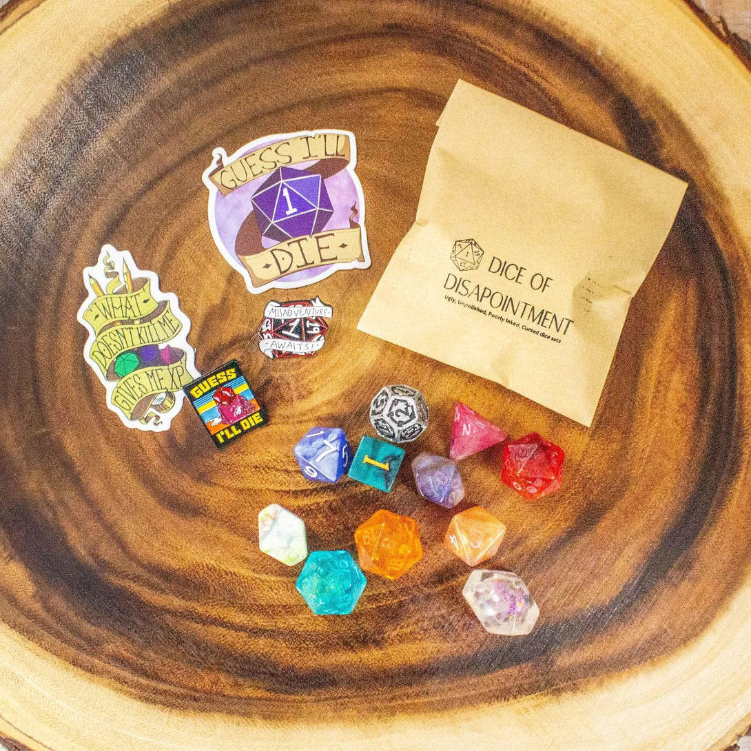 Dip of Disappointment Dice Scoops Mystery Dice Goblin