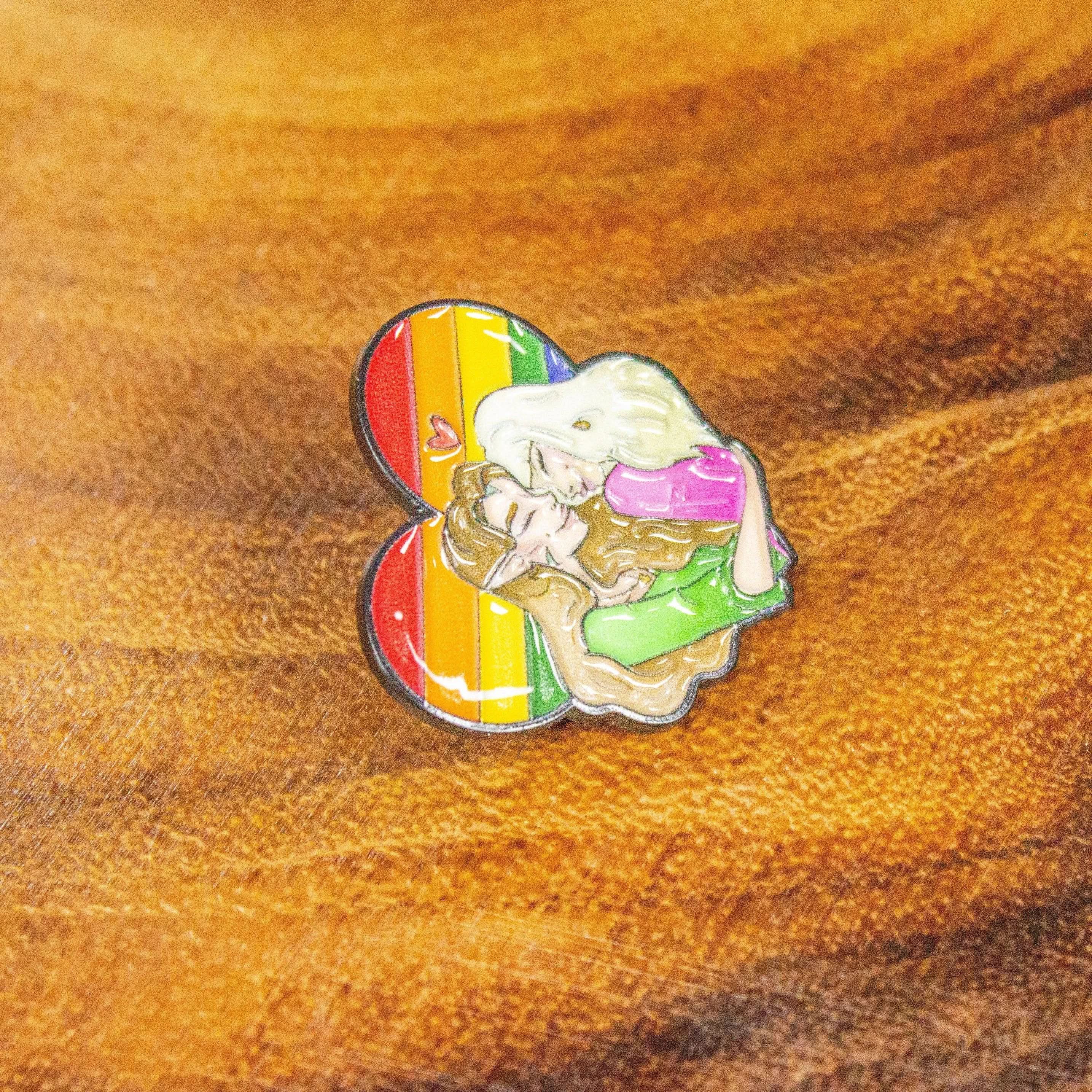 Pride Elf Warrior Enamel Pin