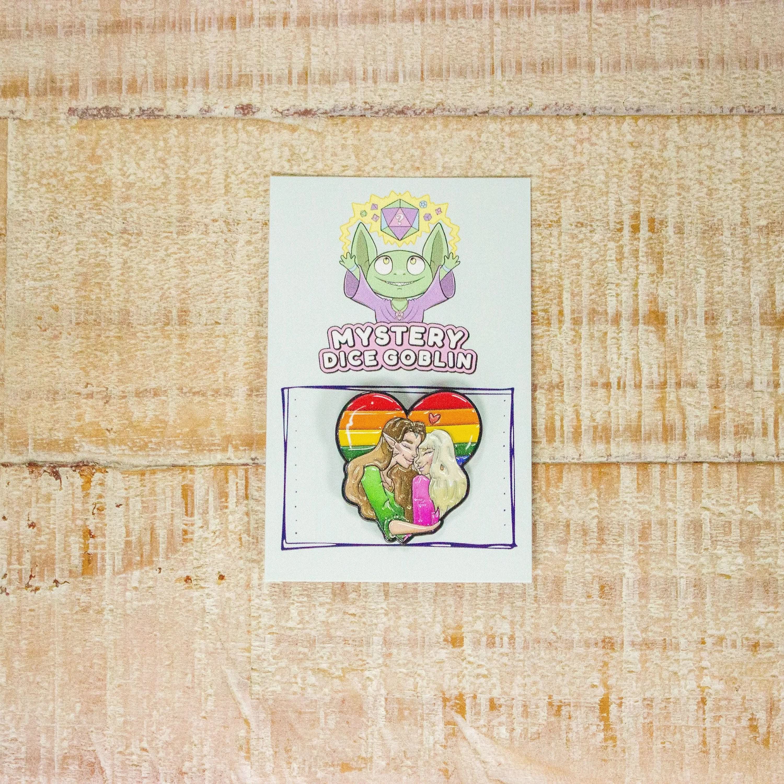 Pride Elf Warrior Enamel Pin