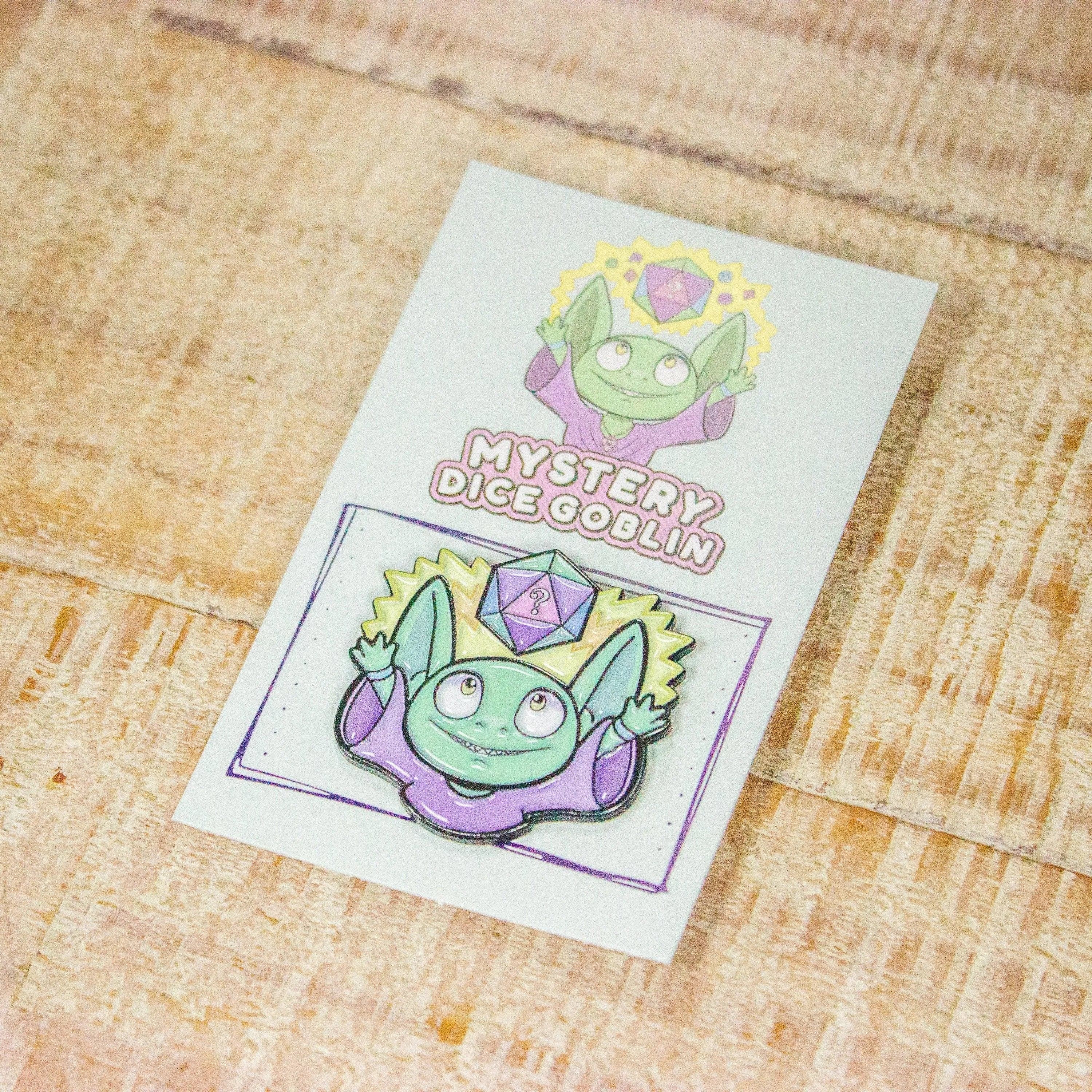 Mystery Dice Goblin Quinny Pin