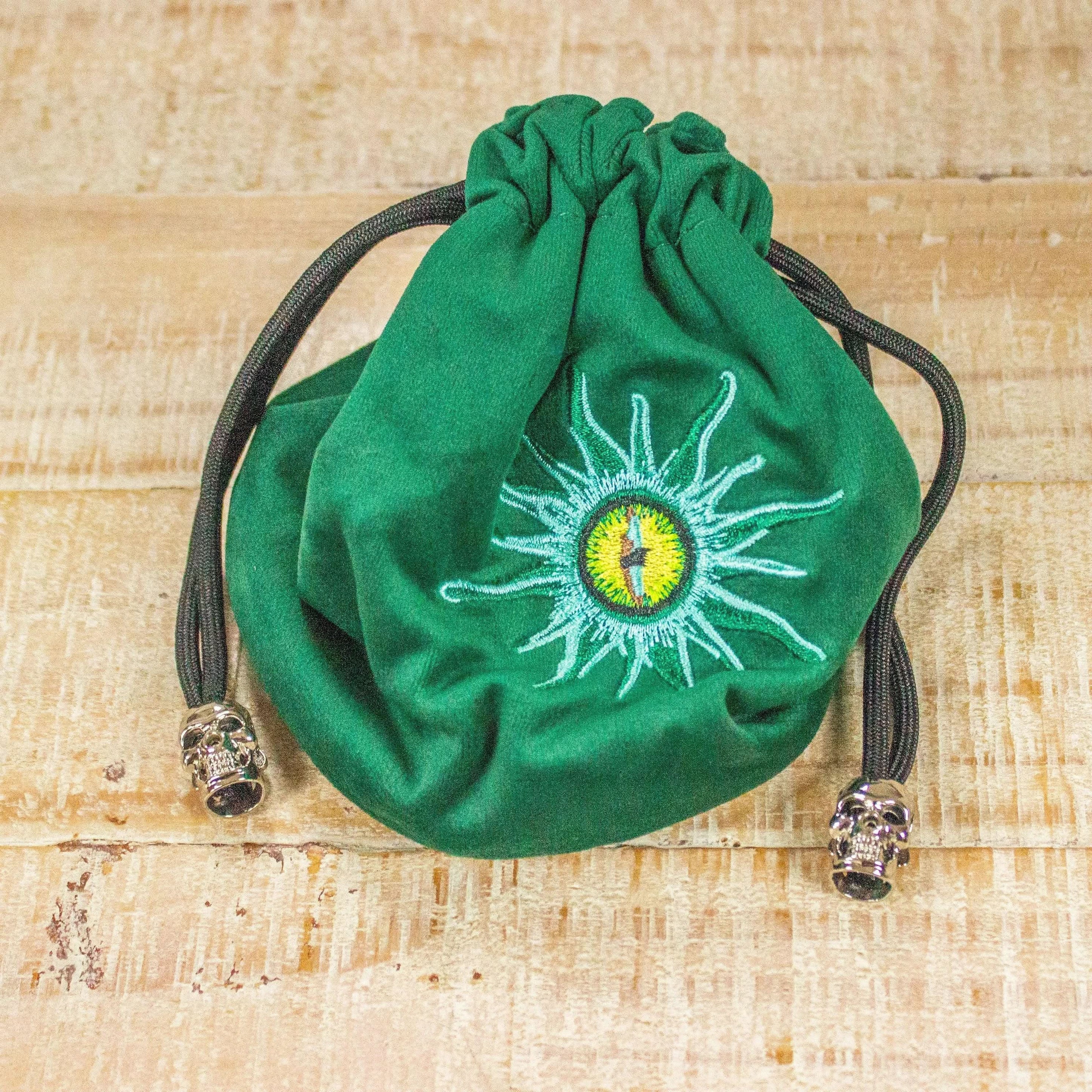 Plus Dice Bags Fits up to 20 Sets of Polyhedral Dice - MysteryDiceGoblins