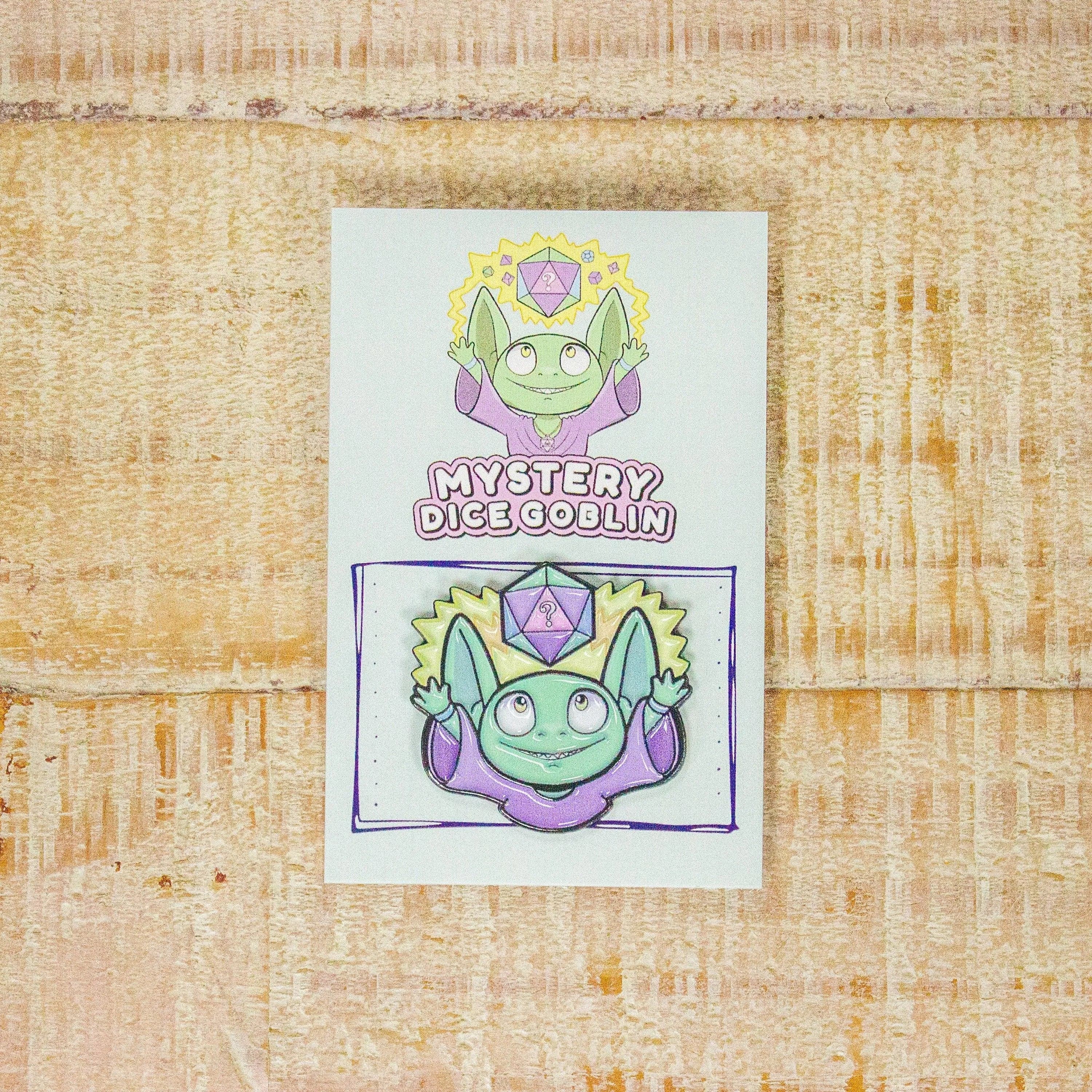 Mystery Dice Goblin Quinny Pin