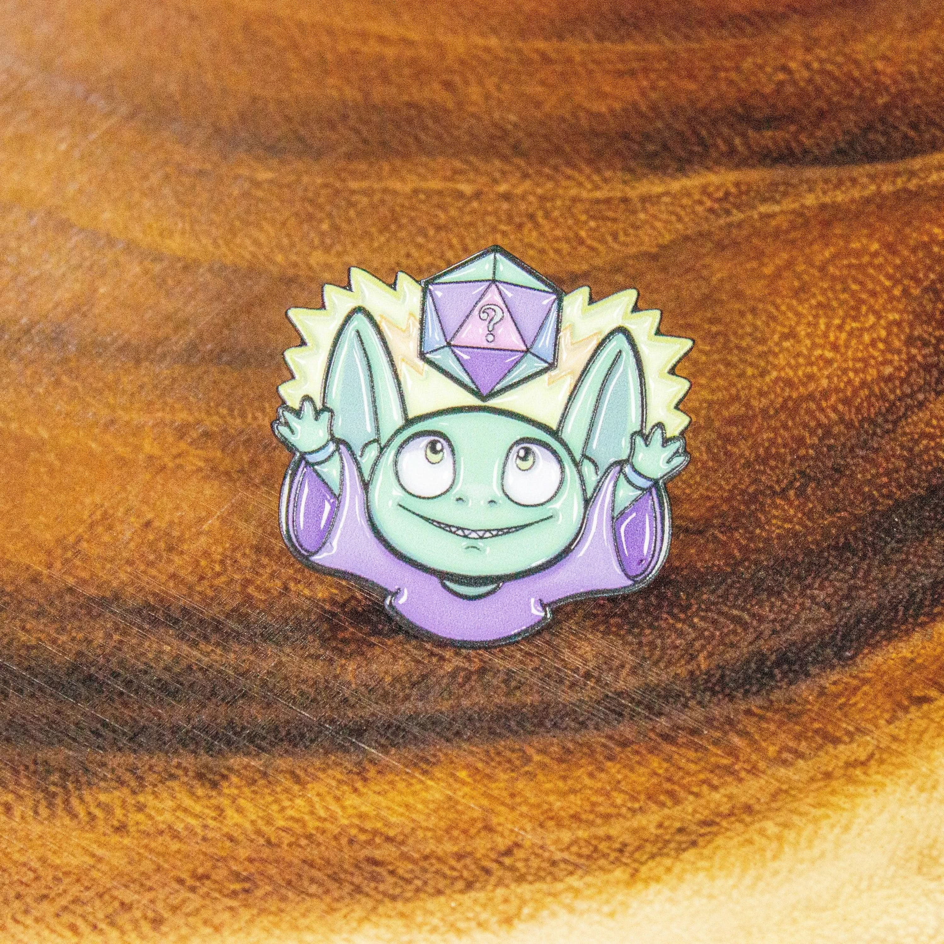 Mystery Dice Goblin Quinny Pin
