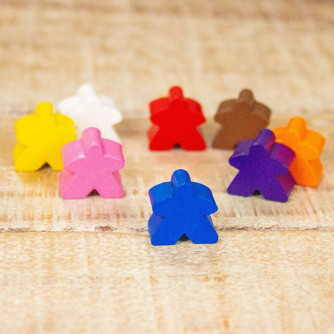 Collection of 8 Mini Meeples - MysteryDiceGoblins