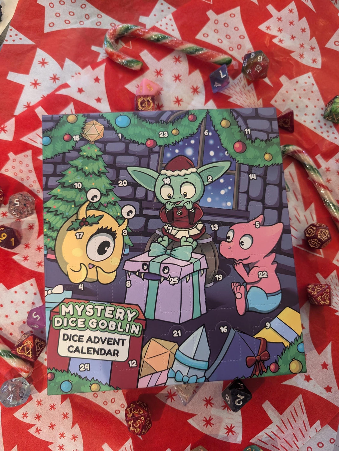 Dice Goblin Advent Calendar! Dice Advent Calendar | Dice Goblin Dice| Mystery Dice Goblin| - MysteryDiceGoblins