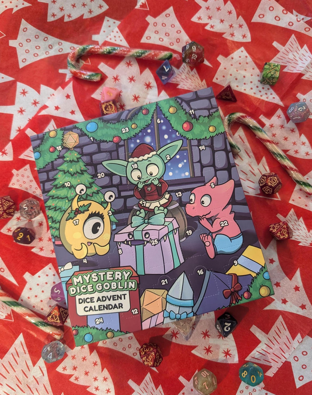 Dice Goblin Advent Calendar! Dice Advent Calendar | Dice Goblin Dice| Mystery Dice Goblin| - MysteryDiceGoblins