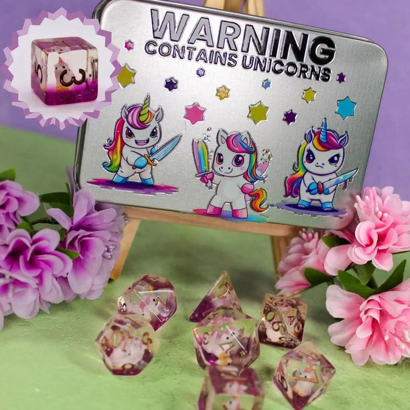 Unicorn Dice Set | Inclusion Dice