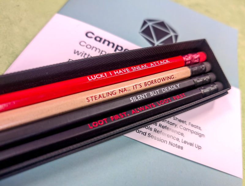 Rogue Pencils| Campaign Journal