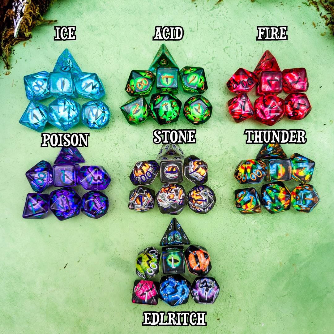 Dragon Dice Tin | Dragon Eye Dice | Dice Storage | Dice for TTRPG     | RPG Dice | Inclusion Dice | Dice Gift Tin - MysteryDiceGoblins