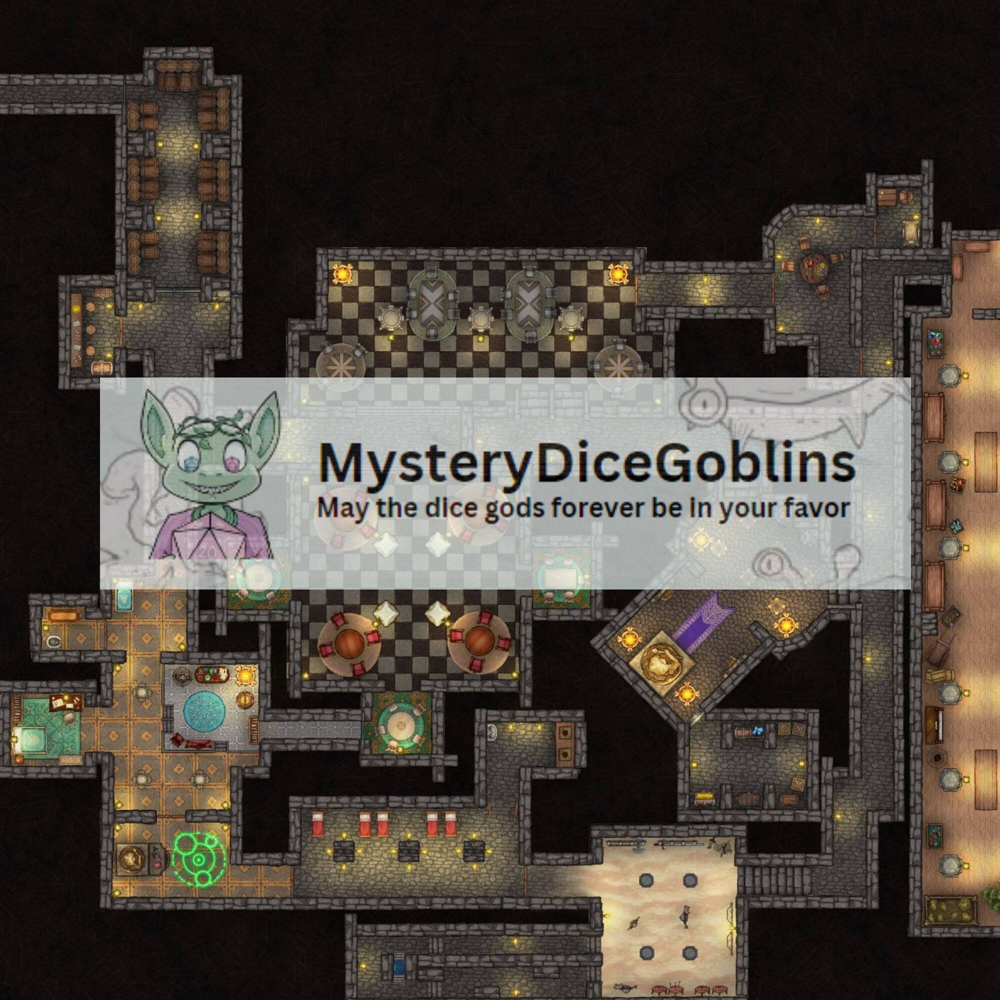 Base Bundle: Battle Maps & Sounds - Mystery Dice Goblin