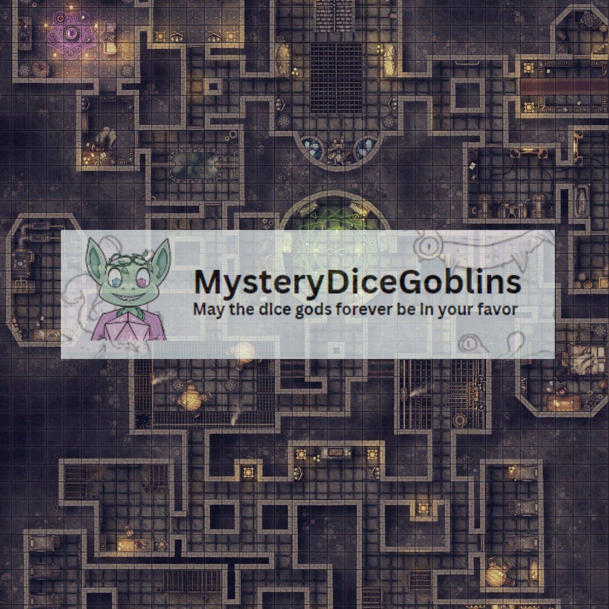 Battle Maps & Sounds Bundle - Mystery Dice Goblin