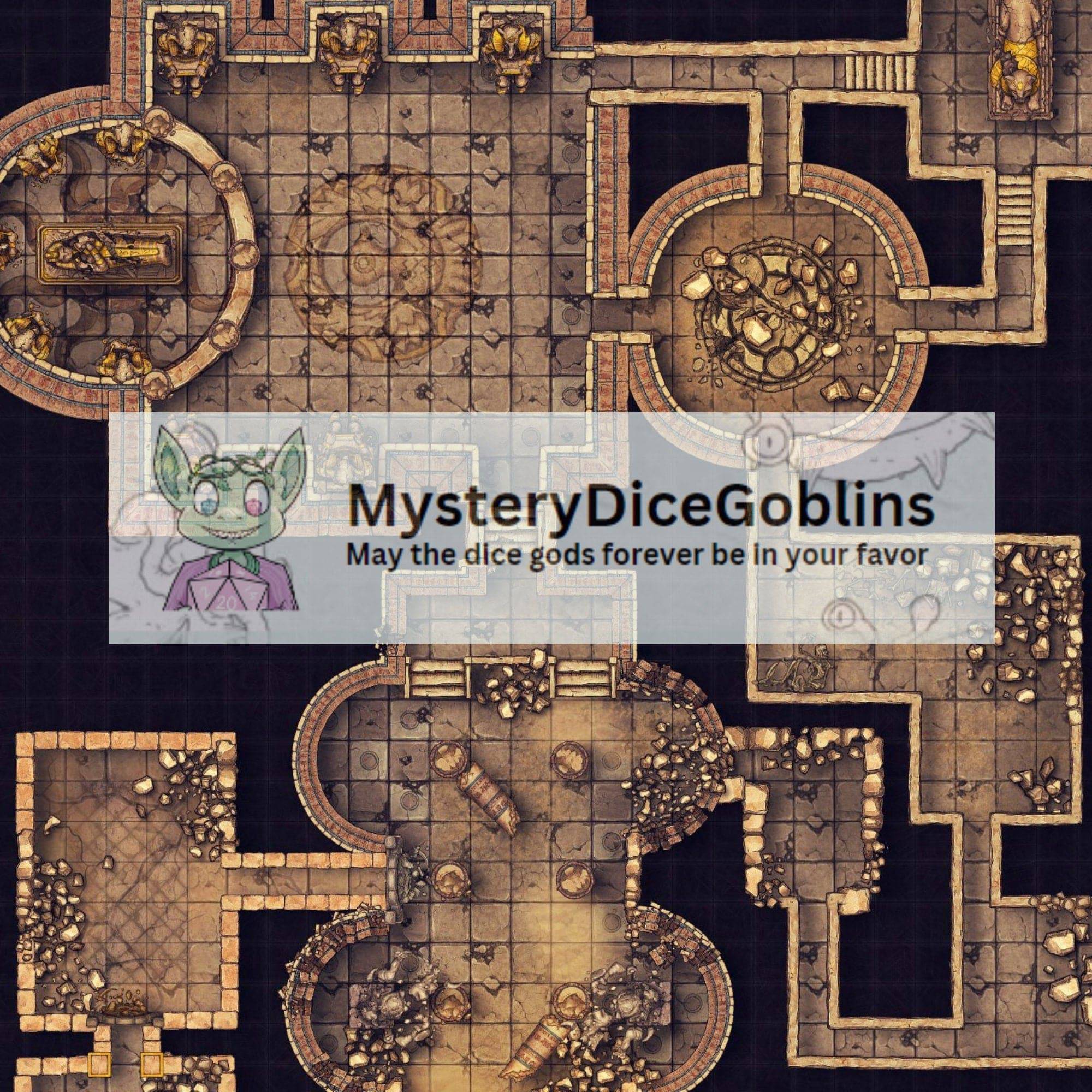 Battle Maps & Sounds Bundle - Mystery Dice Goblin