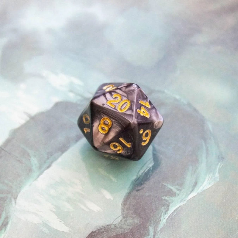 Pearl Black Dice Set