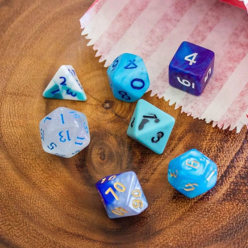 Blue Dice Set