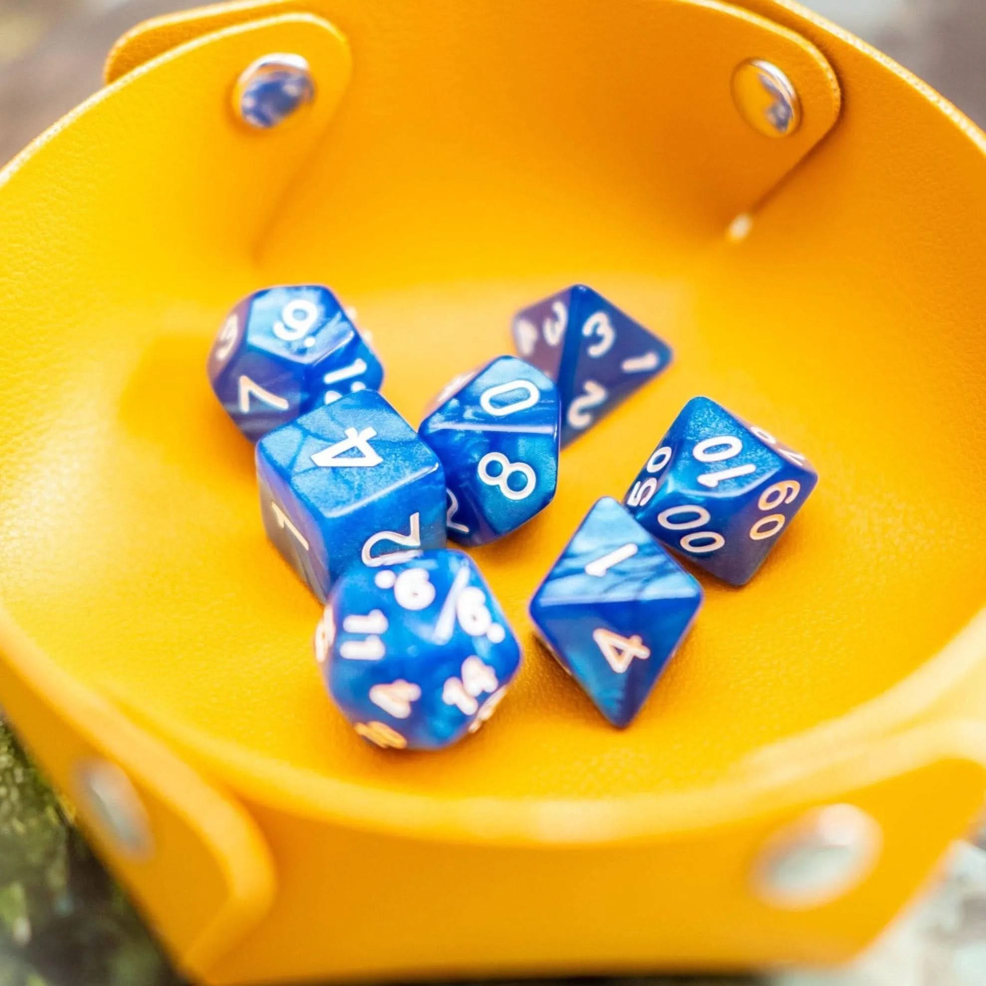 Blue Lagoon TTRPG  Dice Set - Mystery Dice Goblin