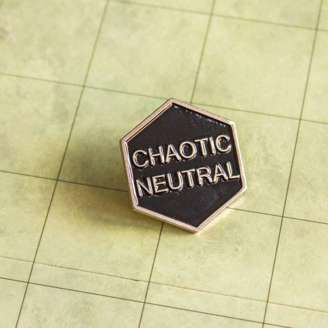 Chaotic Neutral Pin - Mystery Dice Goblin