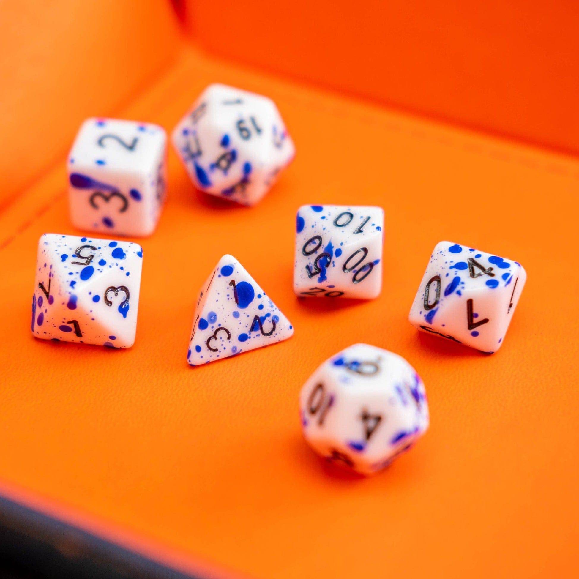 Cold Blooded Murder Blue Dice - Mystery Dice Goblin