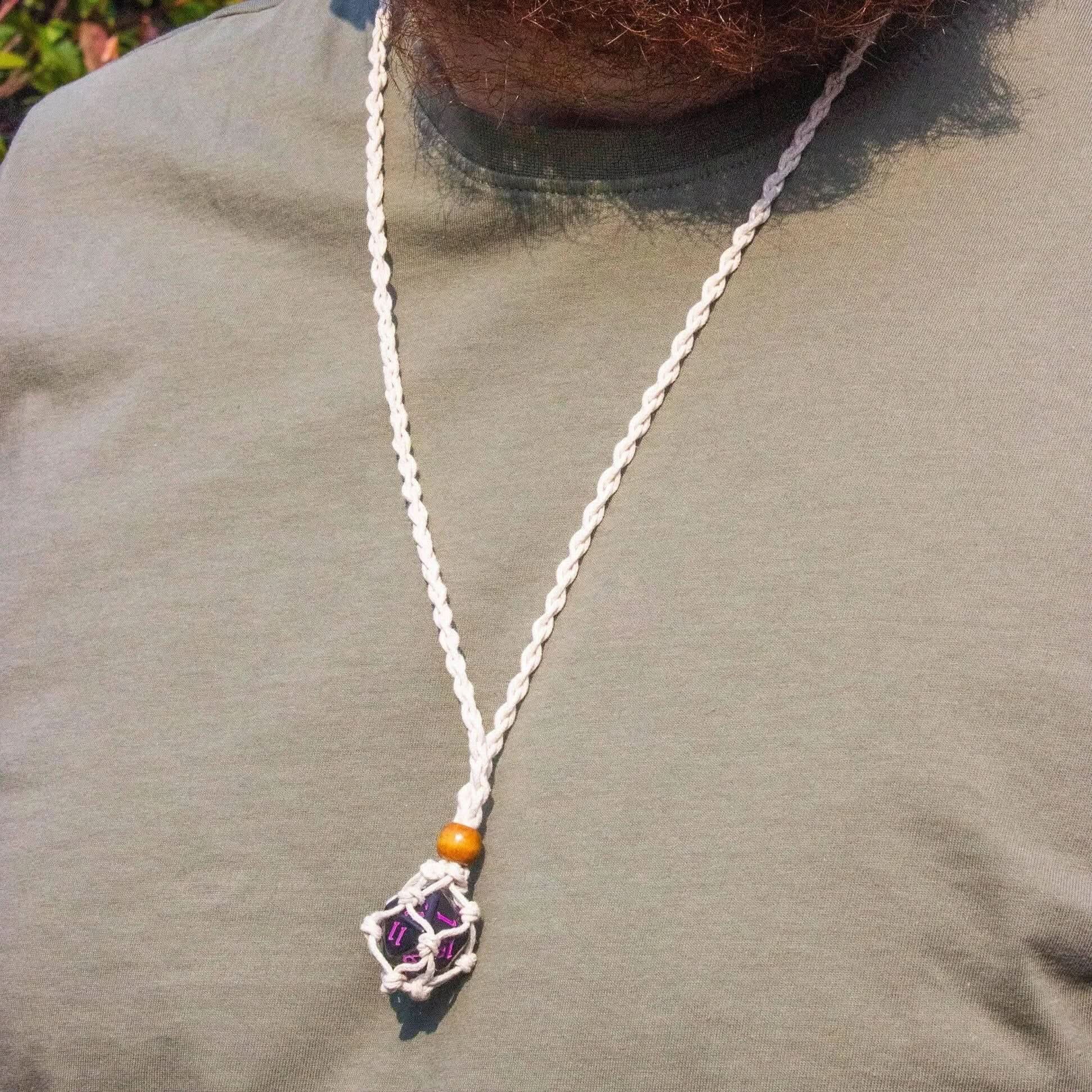 D20 Dice Necklace - Mystery Dice Goblin