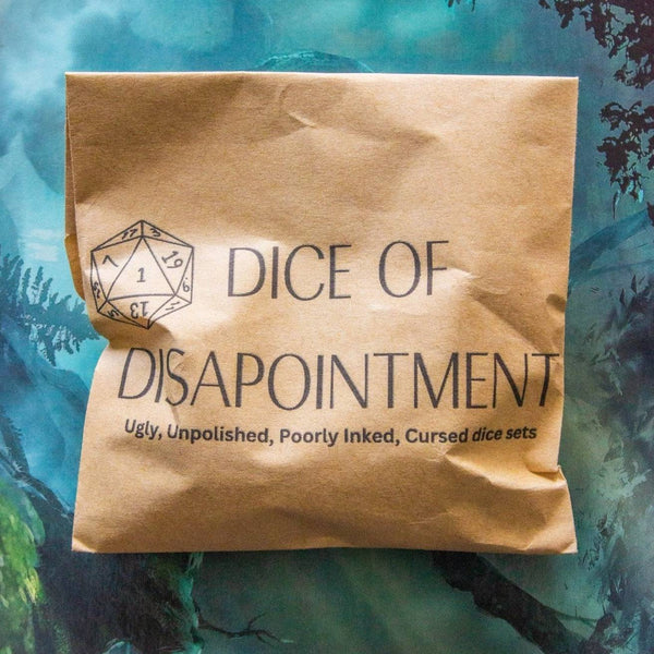 DnD Dice of Disappointment - Funny dnd Dice
