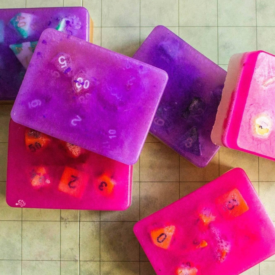 DnD Mystery Dice Soap Bar - Mystery Dice Goblin