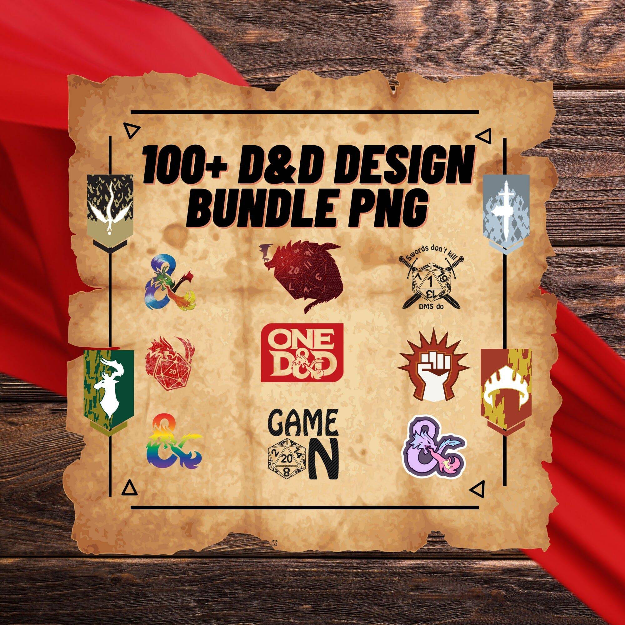 DnD PNG Design Bundle - Mystery Dice Goblin
