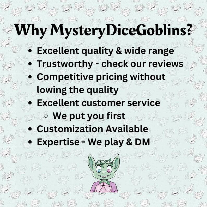 DnD Task  To Do Checklist - Mystery Dice Goblin