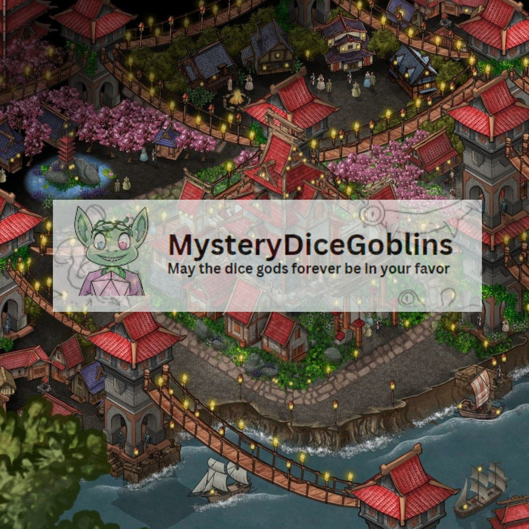 Dock DnD Battle Maps & Sounds - Mystery Dice Goblin