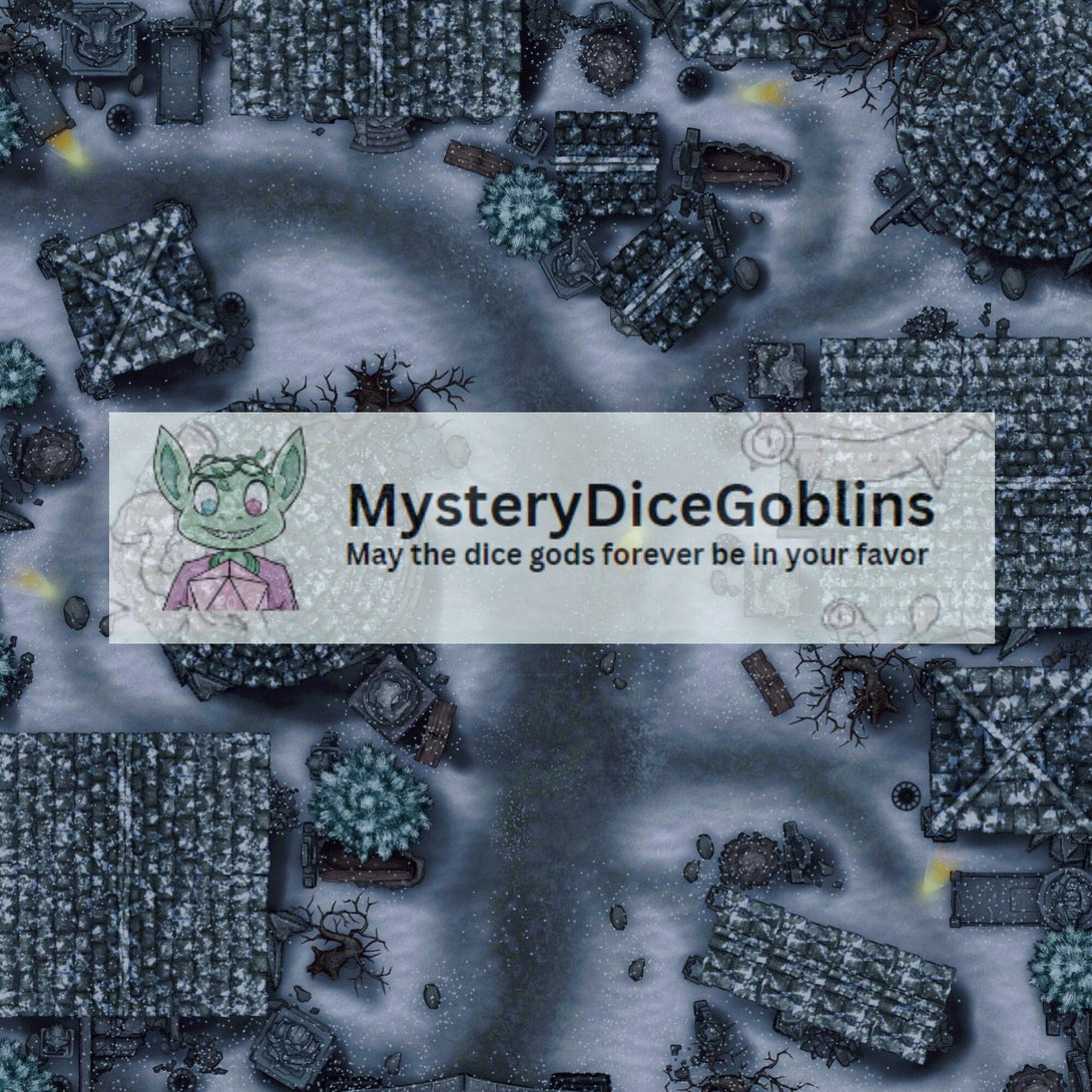 Grave Bundle: Battle Maps & Sounds - Mystery Dice Goblin