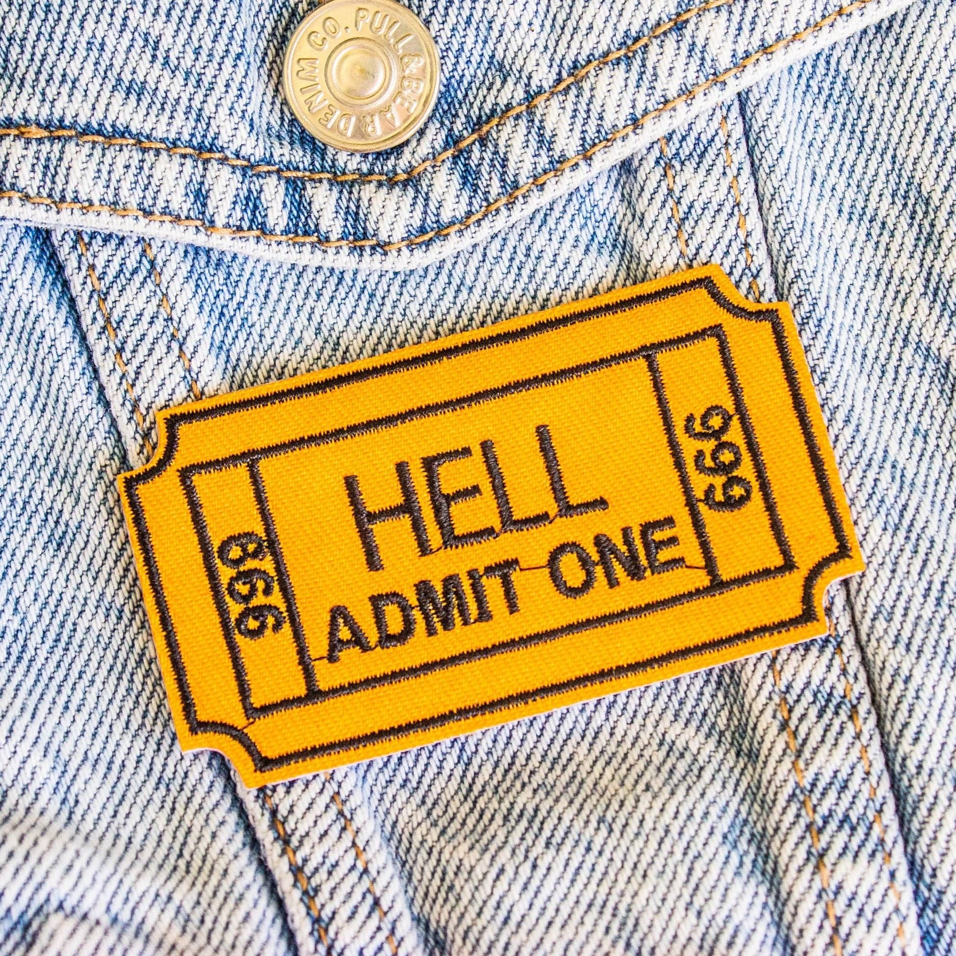 Hell Admit One Patch - Mystery Dice Goblin