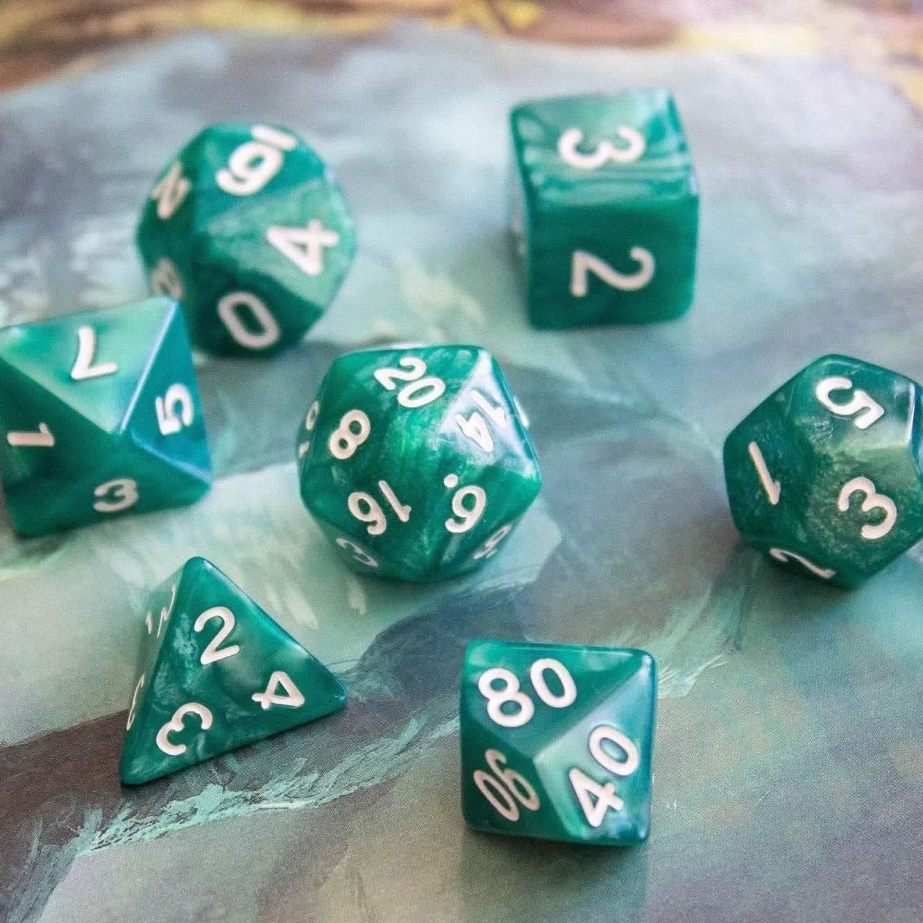 Hunter Green Dice - Mystery Dice Goblin