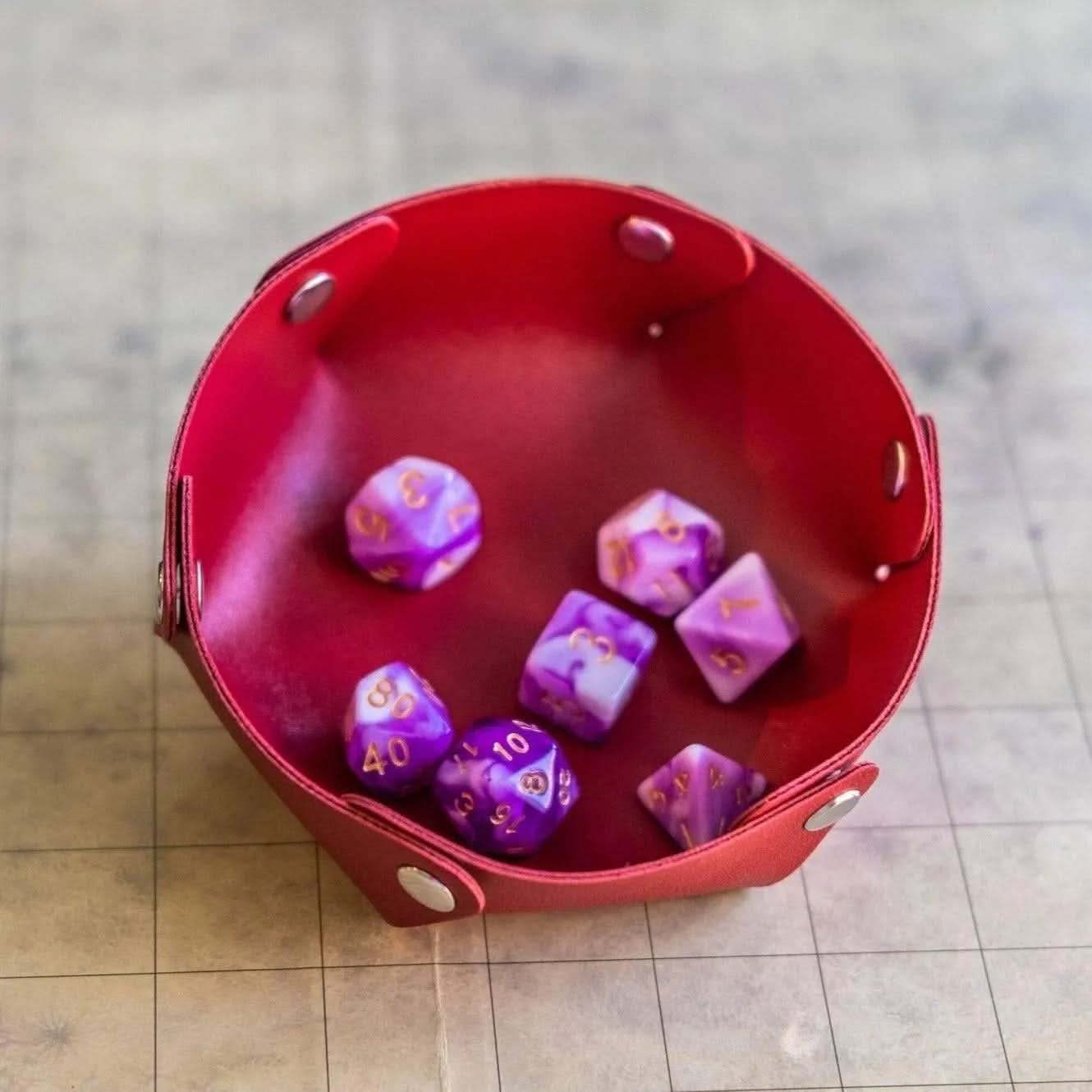 Lady Lavender TTRPG  Dice Set - Mystery Dice Goblin