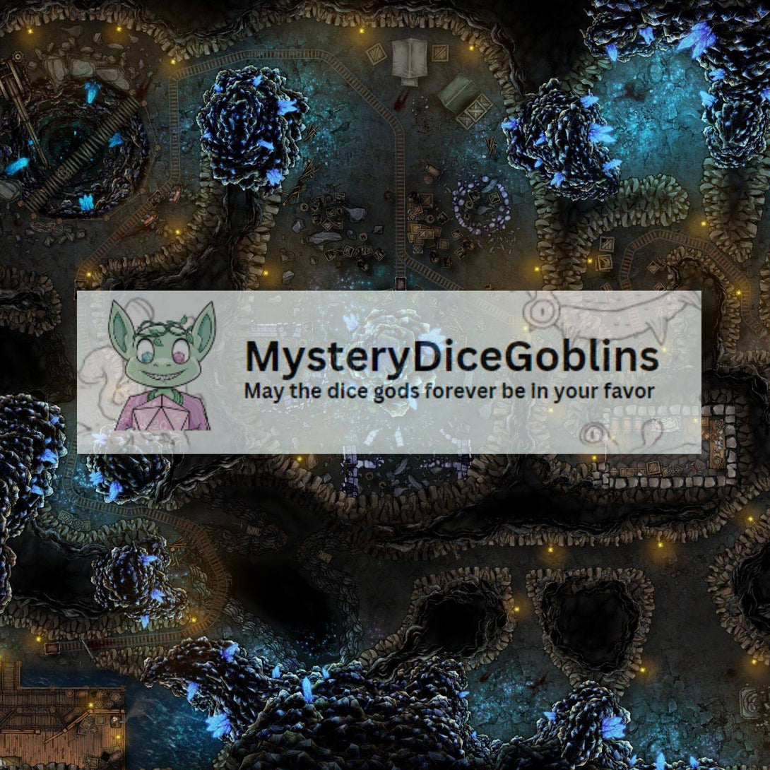Mine Bundle: Battle Maps & Sounds - Mystery Dice Goblin