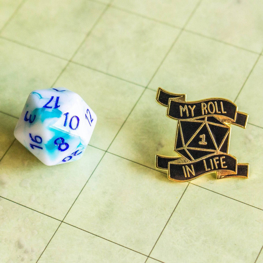 My Roll In Life Pin - Mystery Dice Goblin