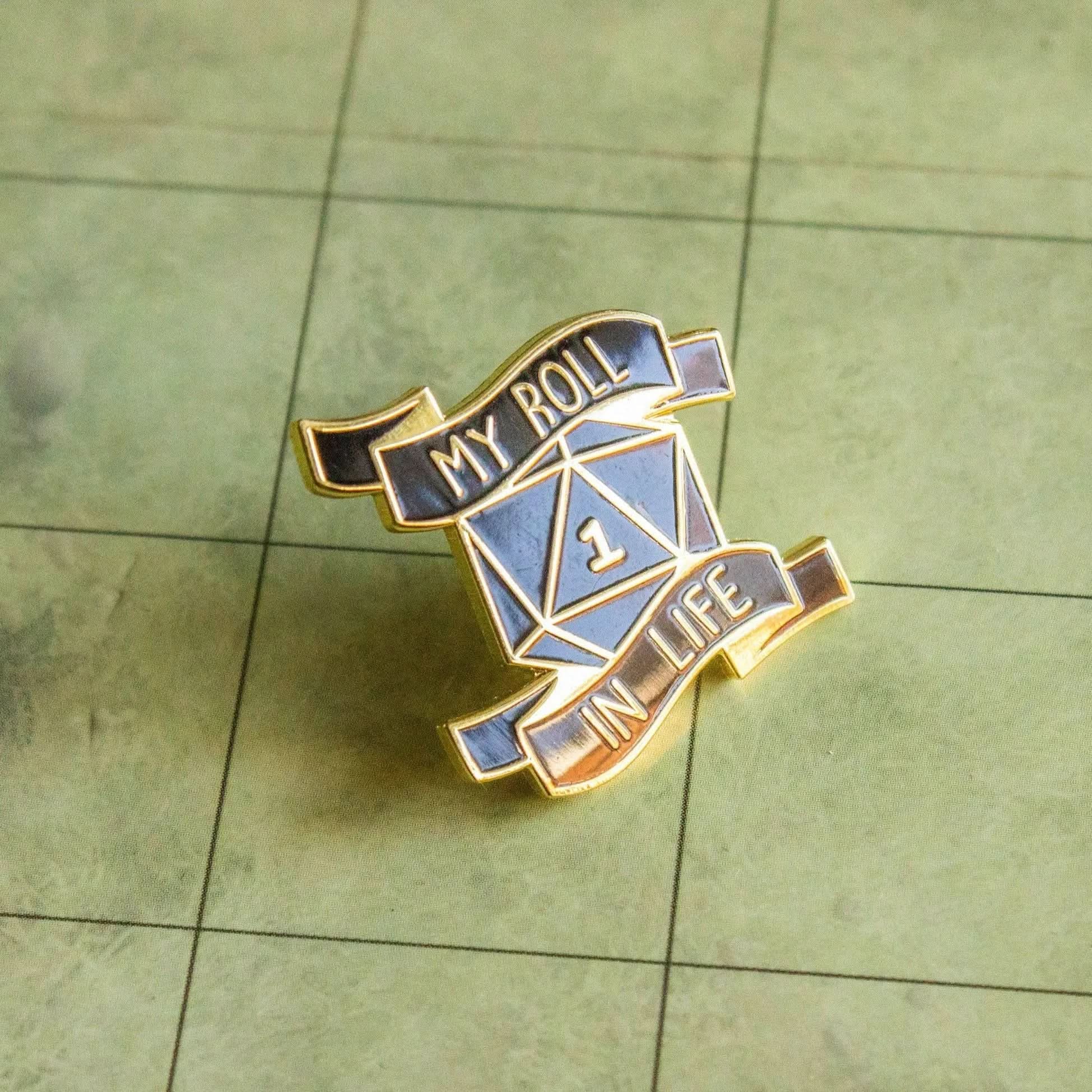 My Roll In Life Pin - Mystery Dice Goblin