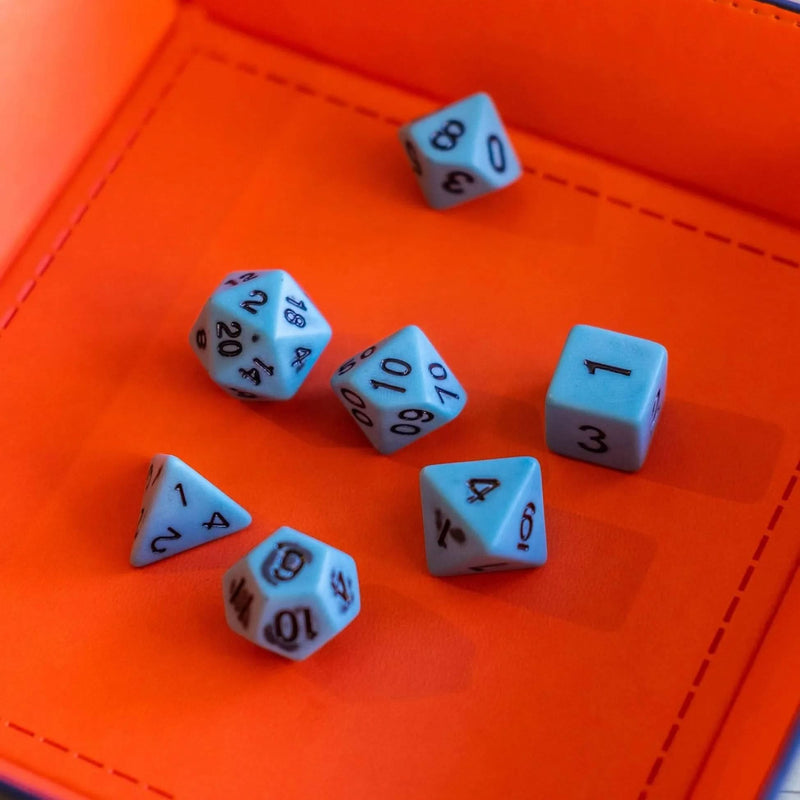 Pastel Blue Dice