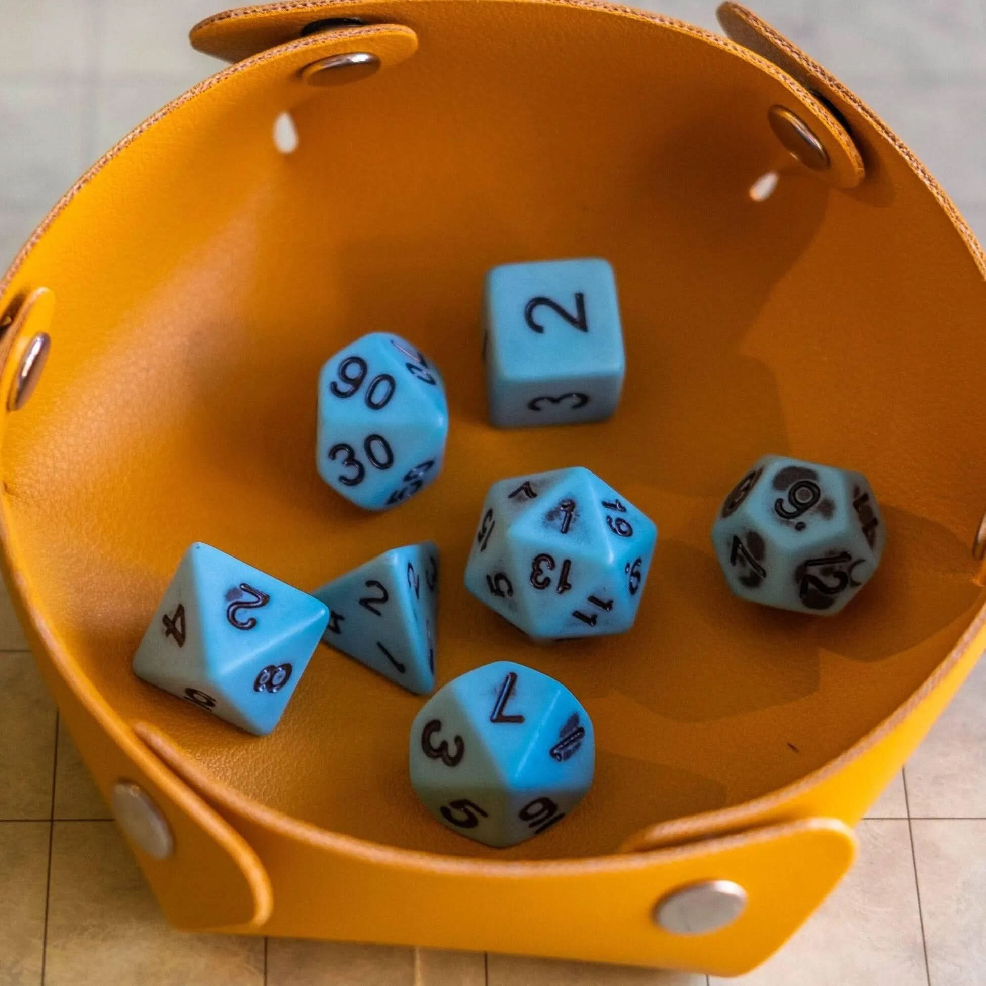 Pastel Blue Dice - Mystery Dice Goblin